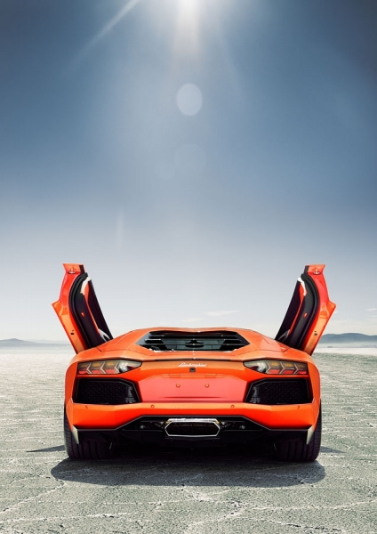 Photograph Seagram Pearce Aventador on One Eyeland